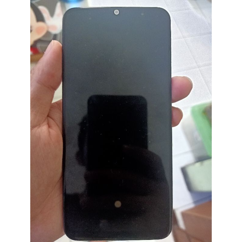 lcd samsung a50s ori copotan + midle frame tulang ,,minus seperti di gambar , fungsi sentuh normal