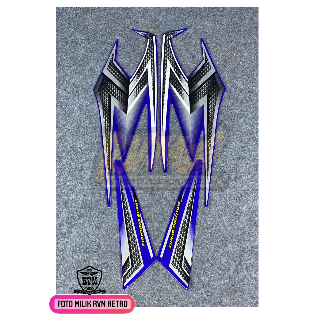 STIKER RX KING TAHUN 2004 STRIPING RX KING 2004