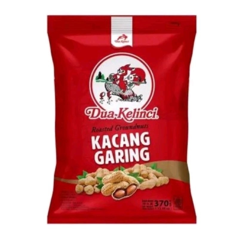 

kacang garing kacang kulit dua kelinci 370gr