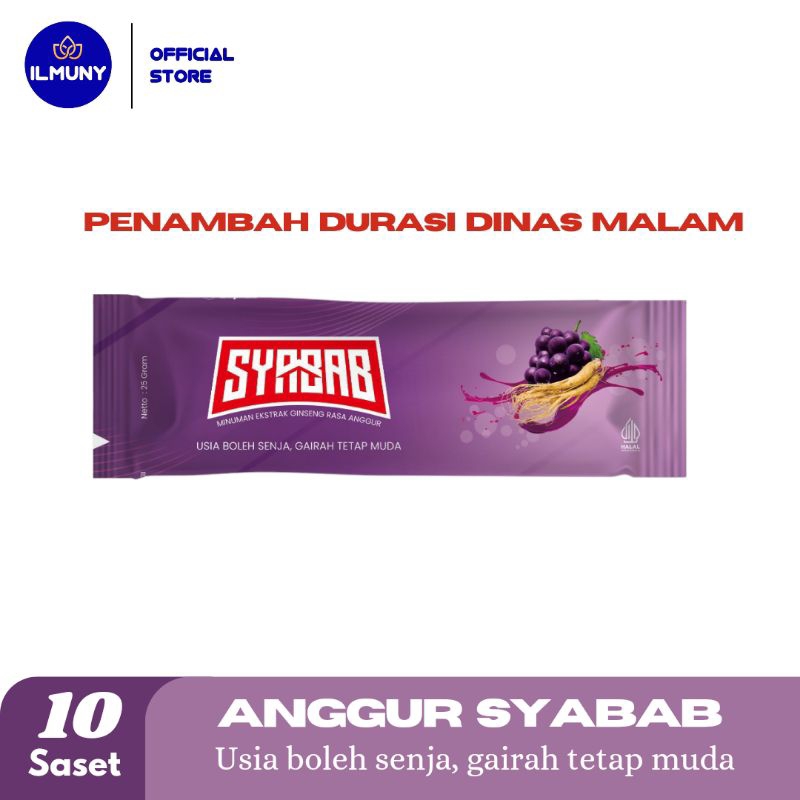 

Anggur SYABAB 10 saset