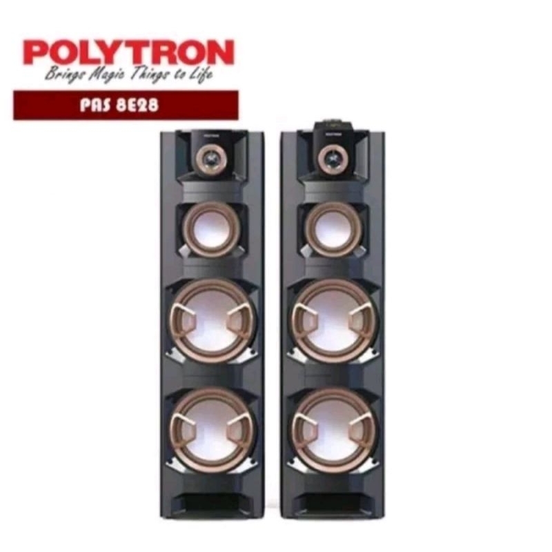 POLYTRON Speaker Aktif PAS-8E28 BLUETOOTH