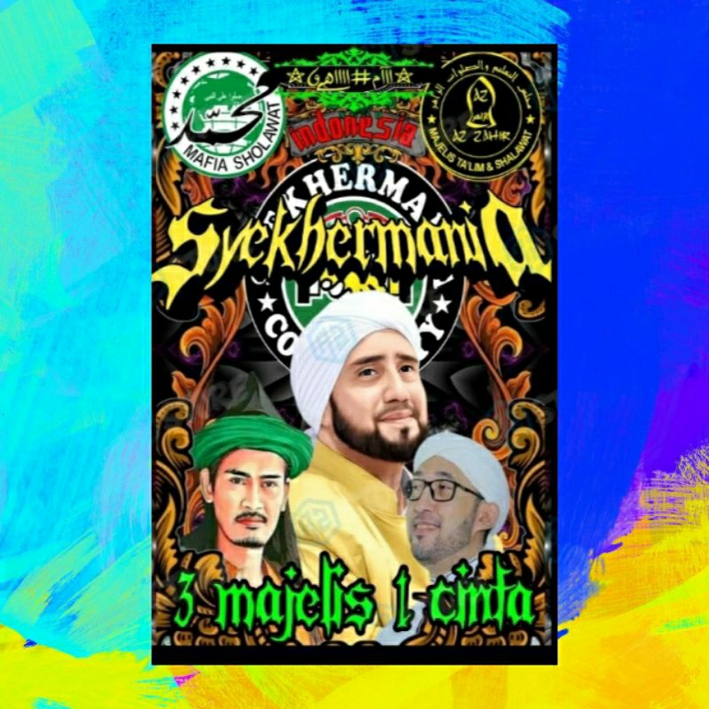 PROMO TERMURAH & TERLARIS, BONUS STICKER, logo habib syech, habib lutfi, habib zaidan, habib bidin, 