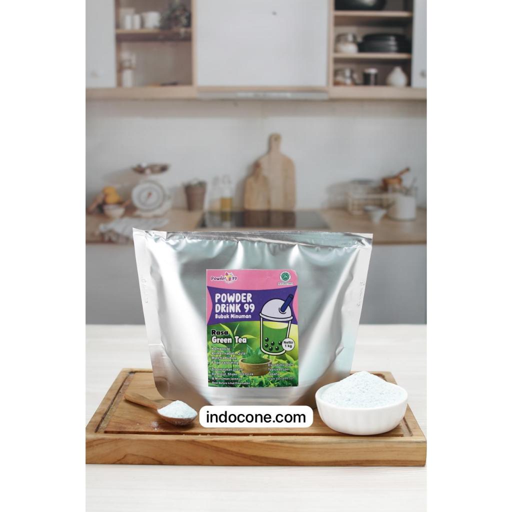 

Powder Drink Bubuk Minuman Rasa Green Tea 1 kg