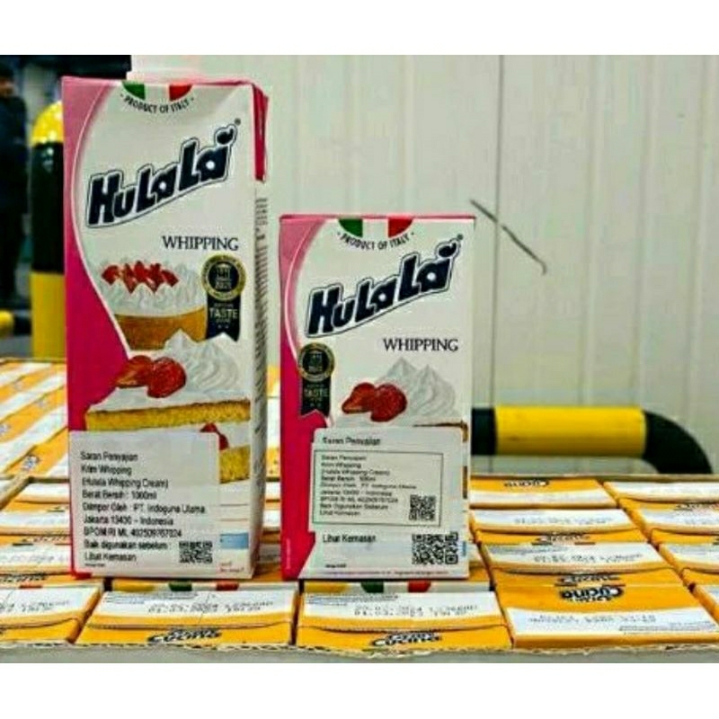 

whipping cream hulala 500gr