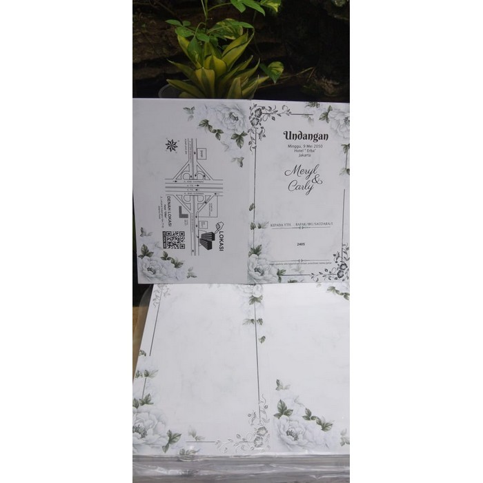 UNDANGAN PERNIKAHAN ERBA 2405