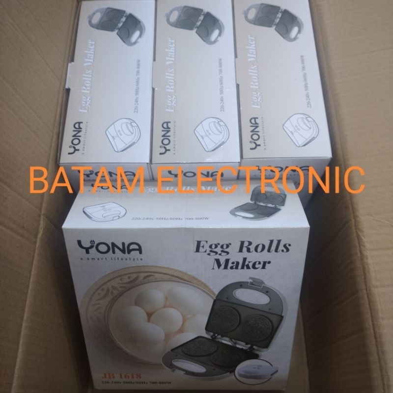 YONA CETAKAN KUE SEMPRONG LISTRIK / Egg Rolls Toaster 100% ORI