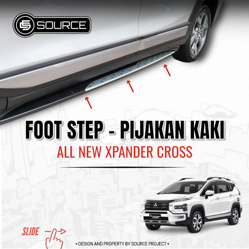 FOOT STEP/ PIJAKAN KAKI - NEW XPANDER CROSS FACELIFT