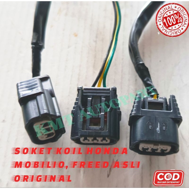soket coil honda mobilio honda freed asli original / soket koil honda freed honda honda mobilio asli