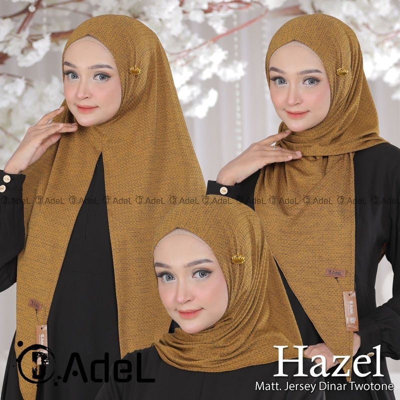 Jilbab Segitiga Instan Simple Hazel Ori Adel Hijab