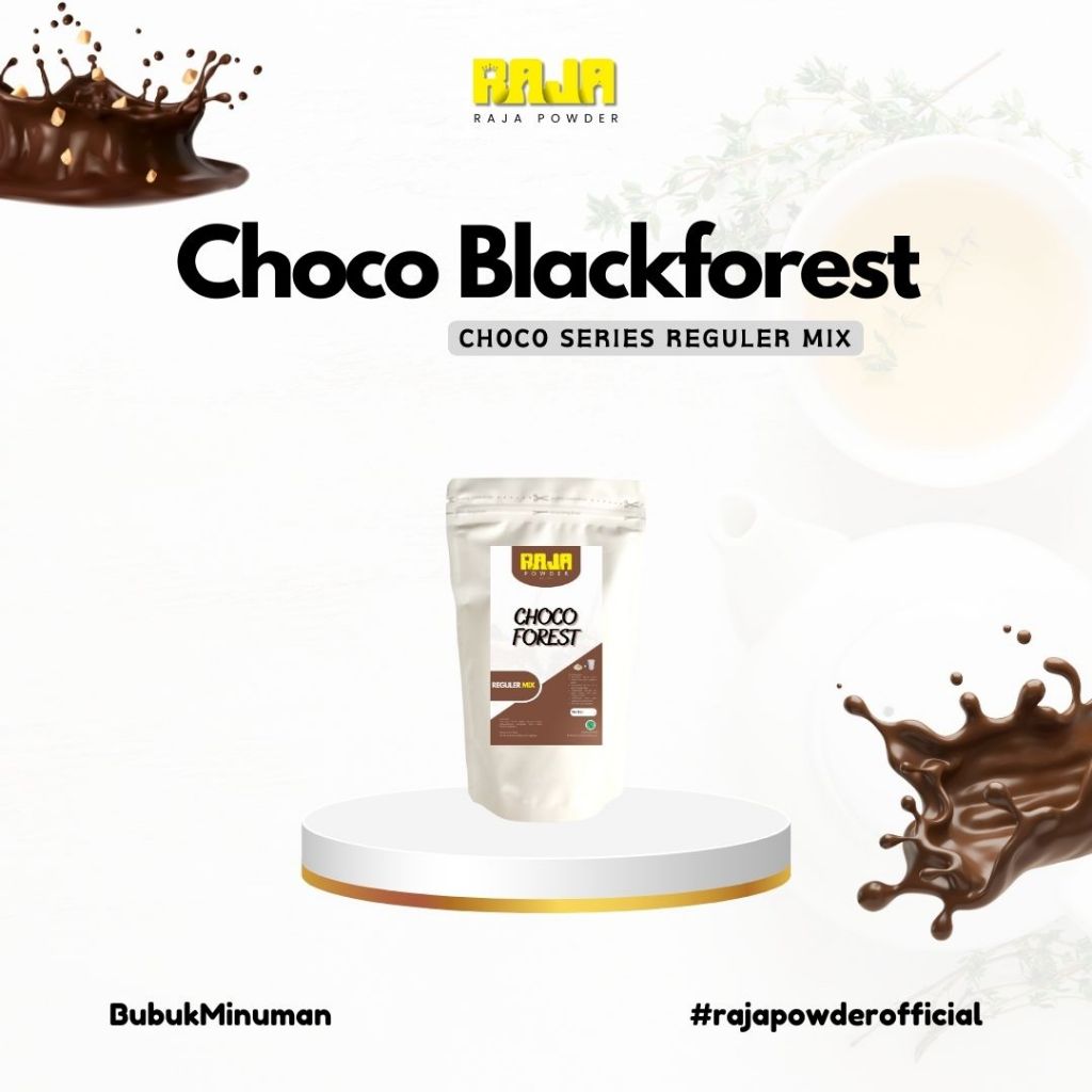 

Bubuk Coklat Blackforest Bubuk Minuman Choco Blackforest Powder 500 gram