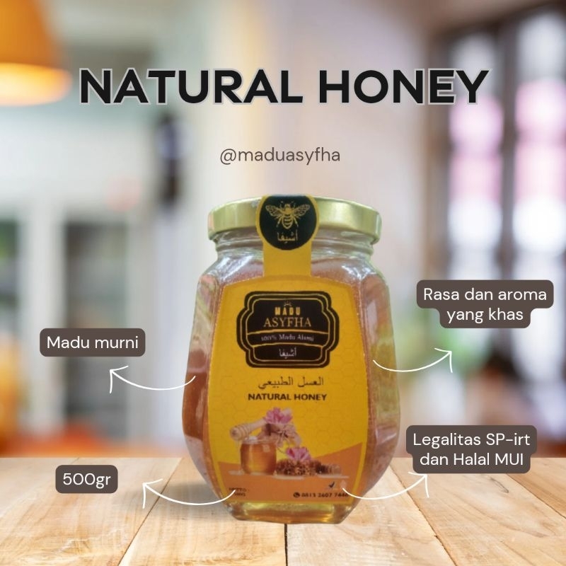 

Madu Natural Honey 100% nektar