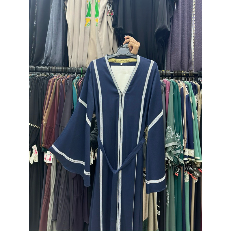 ABAYA HILAL SAUDI FULL ZIPPER || NEW ABAYA BUSUI FRIENDLY || ABAYA IMPOR MESIR ORIGINAL