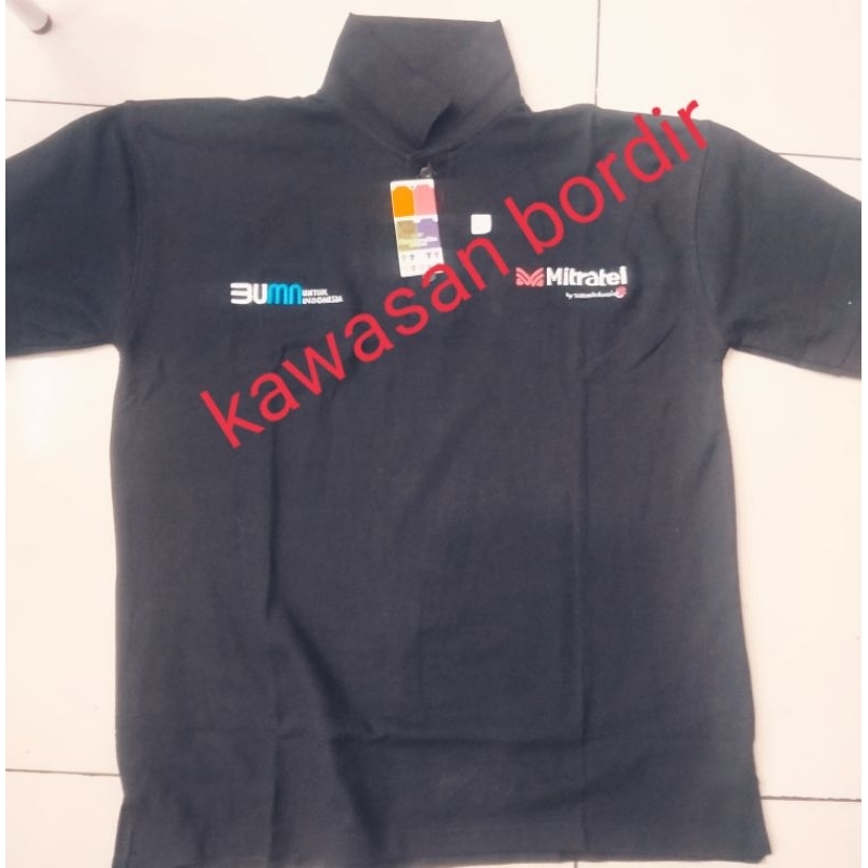 Terbaru polo shirt Mitratel Telkom kaos Mitratel Telkom seragam Mitratel Telkom baju Mitratel Telkom