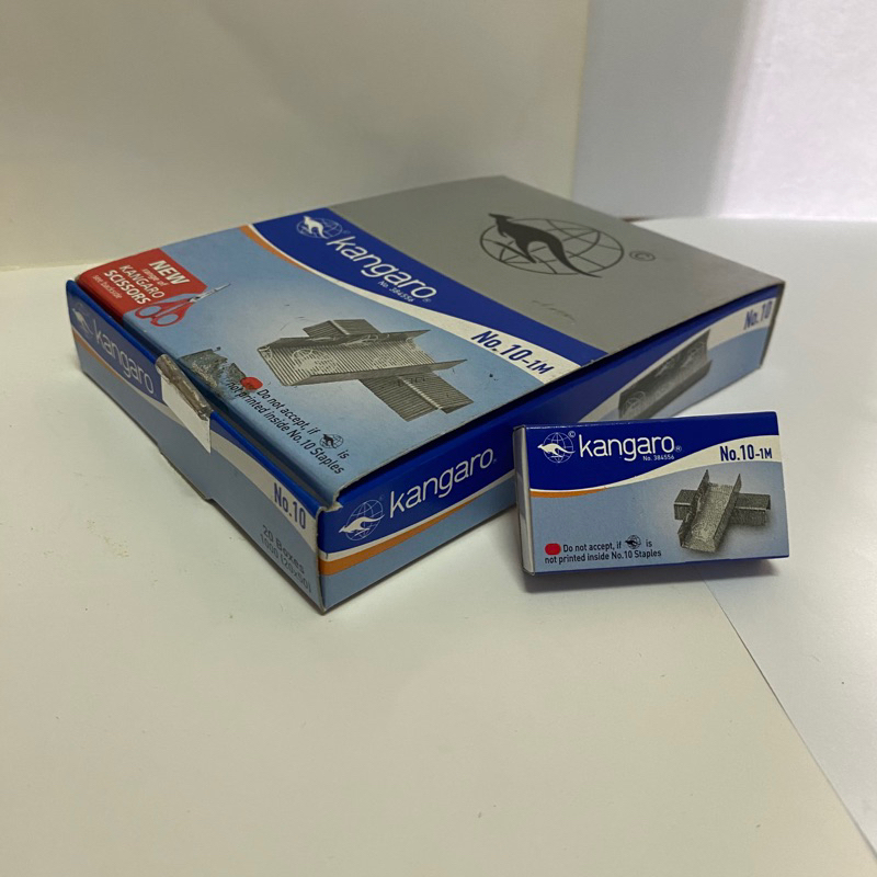 

Isi Staples No. 10 - 1M Kangaro / Isi Steker Kecil / staples