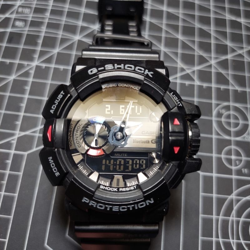 g-shock gba 400 bluethoot