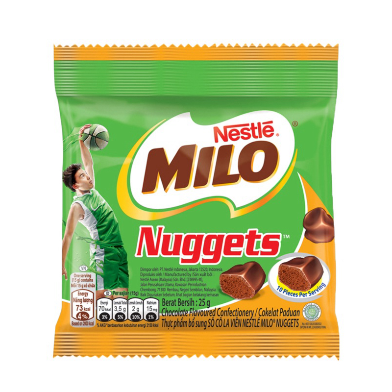 

MILO Nuggets Chocolate 25 g