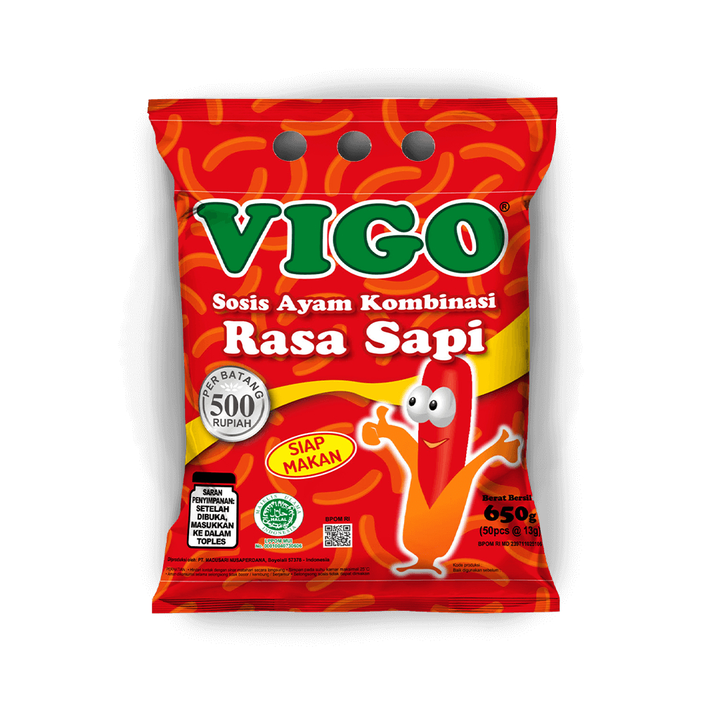 

Vigo Sosis Ayam dan Sapi Siap Santap 50+1