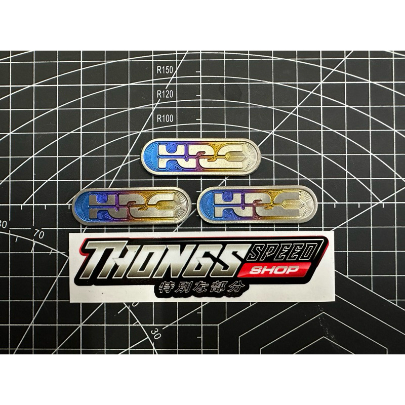 Emblem Titanium HRC Oval