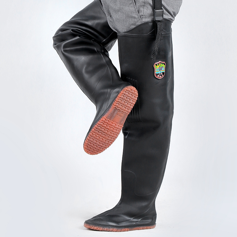 Sepatu Boot Petani Sawah Panjang Anti Keong Dan Tahan Air Full Karet