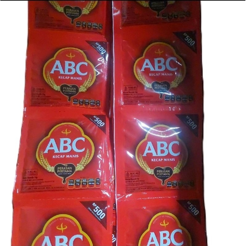 

[ 1 rtg isi 12 pcs ] Kecap Manis ABC renteng uk. 15gr