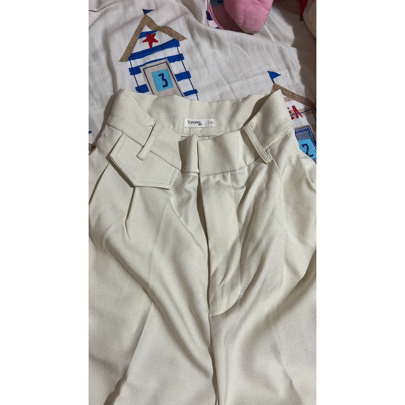 oro pants yeona ivory