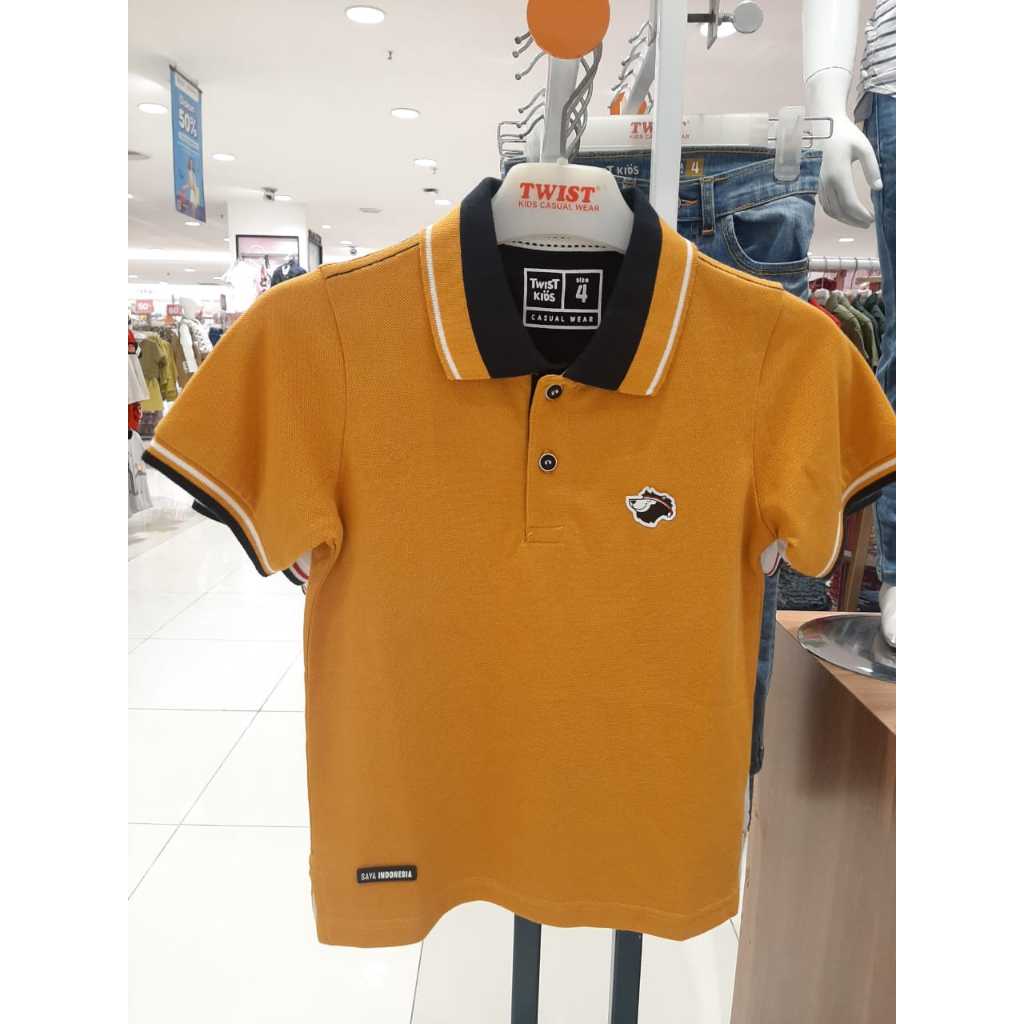 TWIST Kids Kaos Polo Shirt Anak Laki-Laki Lengan Pendek Orginal DHG0012765