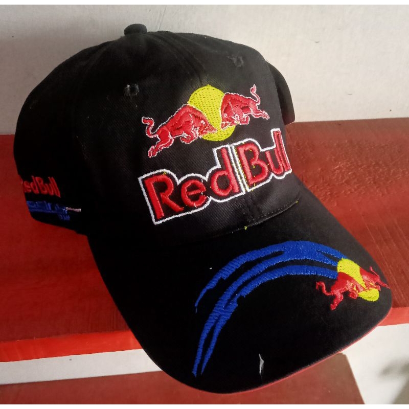 topi baseball redbull