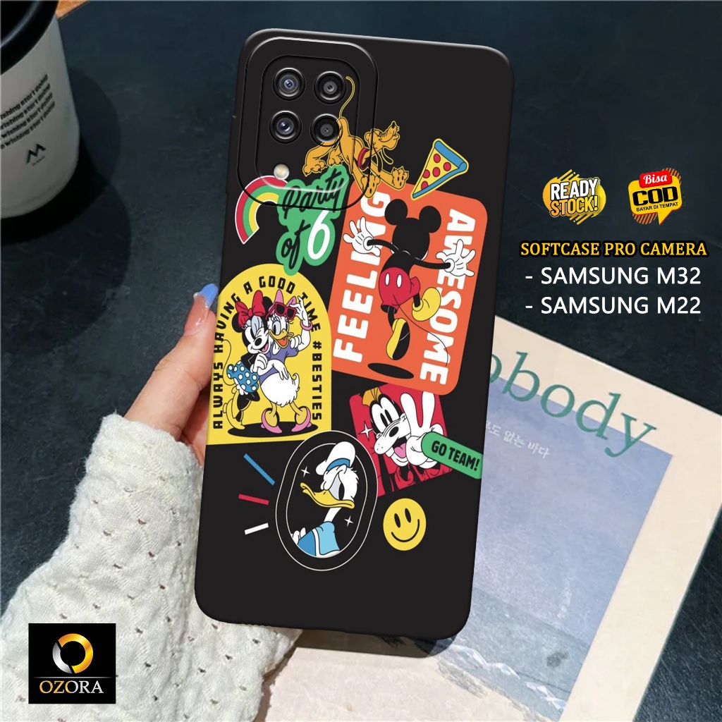 OZORA - Case SAMSUNG M32 / M22 Terbaru Fashion Case KARTUN Casing SAMSUNG M32 / M22 Aksesoris Handph