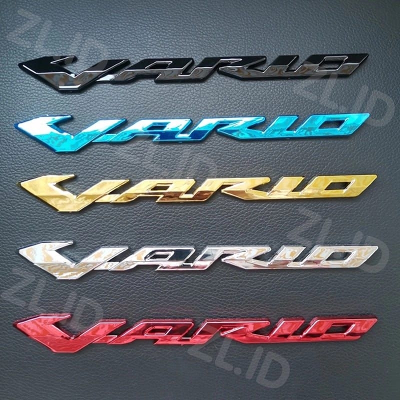 EMBLEM TIMBUL VARIO 125/150 GOLD,BLUE,RED,SILVER