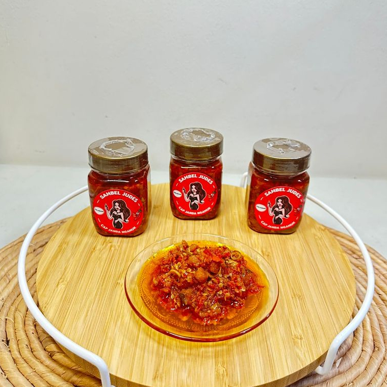 

SAMBAL IKAN JAMBAL PEDAS ASIN CAP JANDA NGAMUK