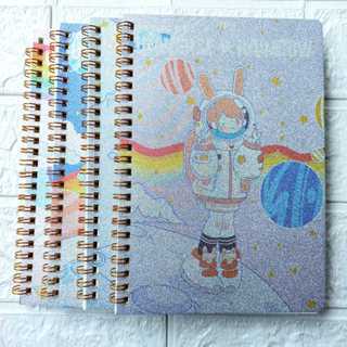

Notebook Buku Tulis A5 Buku Catatan Motif Aesthetic Glitter