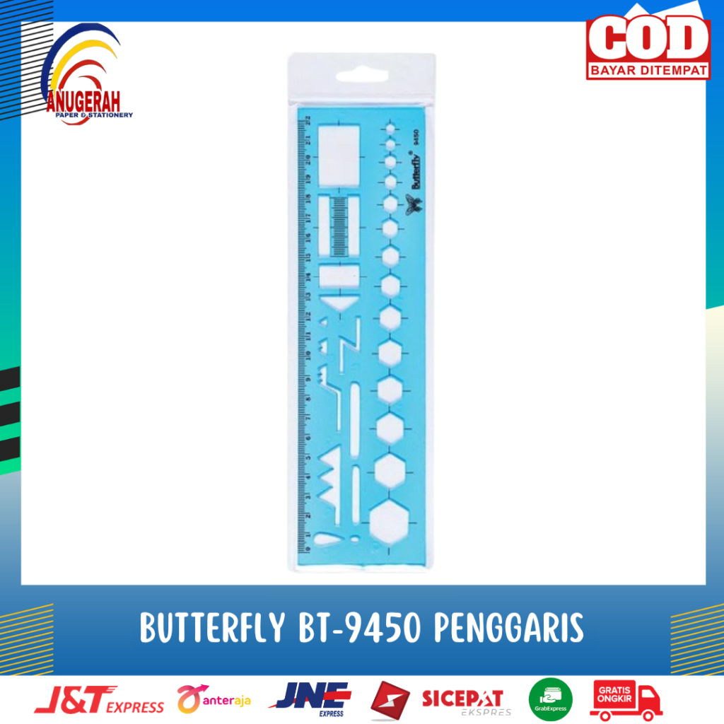 

BUTTERFLY BT-9450 PENGGARIS (PCS)