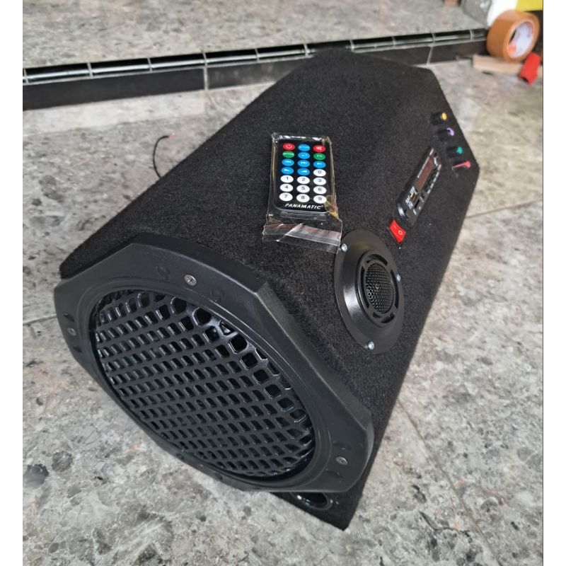 SPEAKER AKTIF MOBIL 12V/24V 8 INCH TABUNG BLUETOOTH