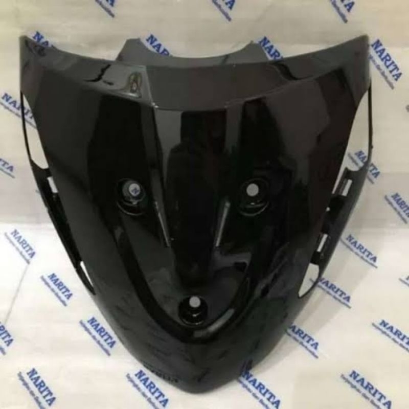 tameng depan smash new hitam dasi depan smash new hitam