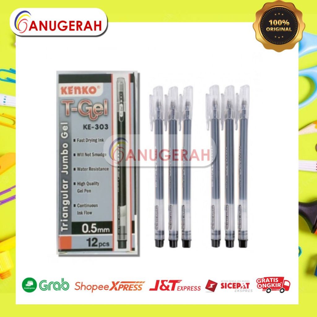 

Kenko KE-303 Tgel Hitam (pack)