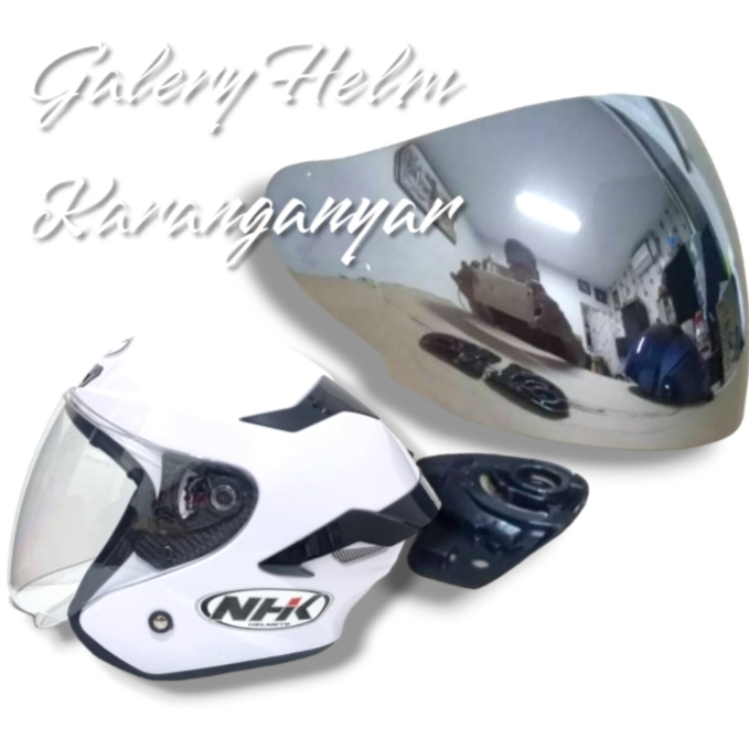 (NDR5) Kaca Helm ARL TTC PANDORA all Varian warna plus Rachet dudukan Visor Helm ARL
