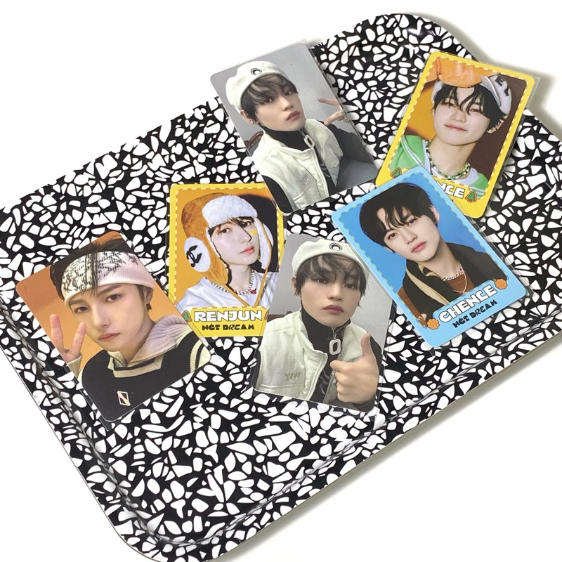 NCT DREAM CANDY TRADING CARD TC SELCA CONCEPT KONSEP KUNING BIRU PHOTOCARD PC RENJUN CHENLE JISUNG