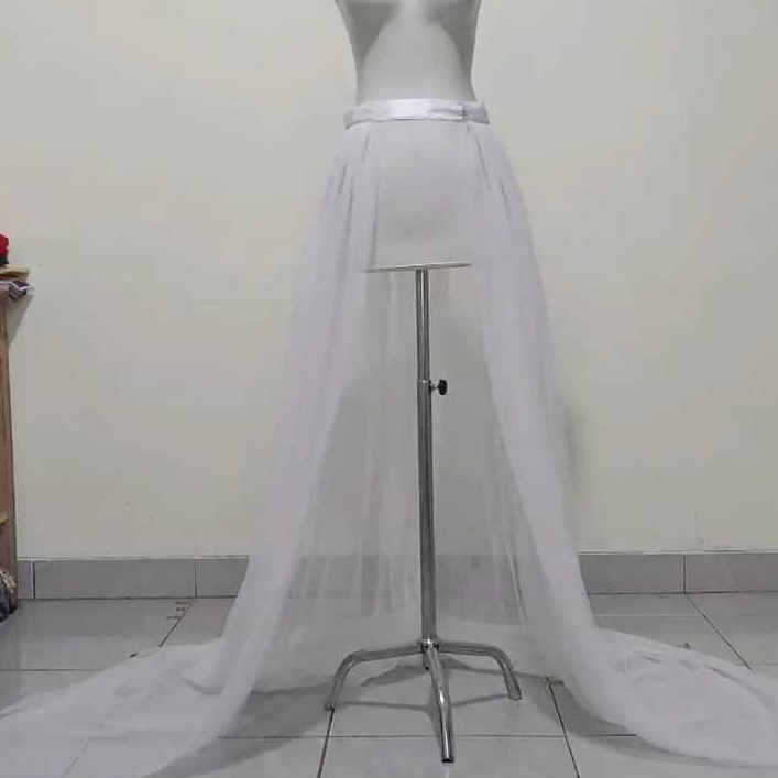 Ekor Gaun pengantin Tile Polos/Ekor Tile Gaun Pengantin/Ekor Kebaya