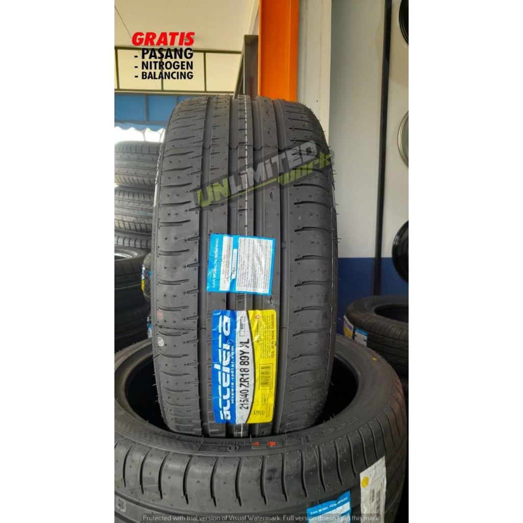 Ban Mobil Ukuran 215/40 R18 Merk ACCELERA PHI Ring 18 Murah