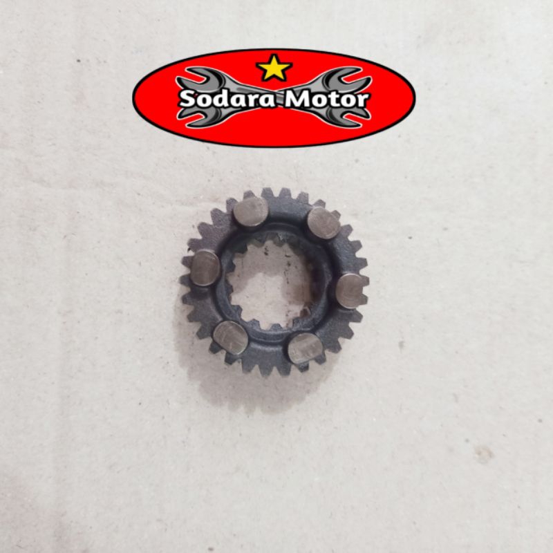 GIGI GEAR RASIO HONDA VERZA PNP CRF MEGAPRO MONOSHOCK NO 5 YANG DI AS GEAR 30 MATA ORIGINAL