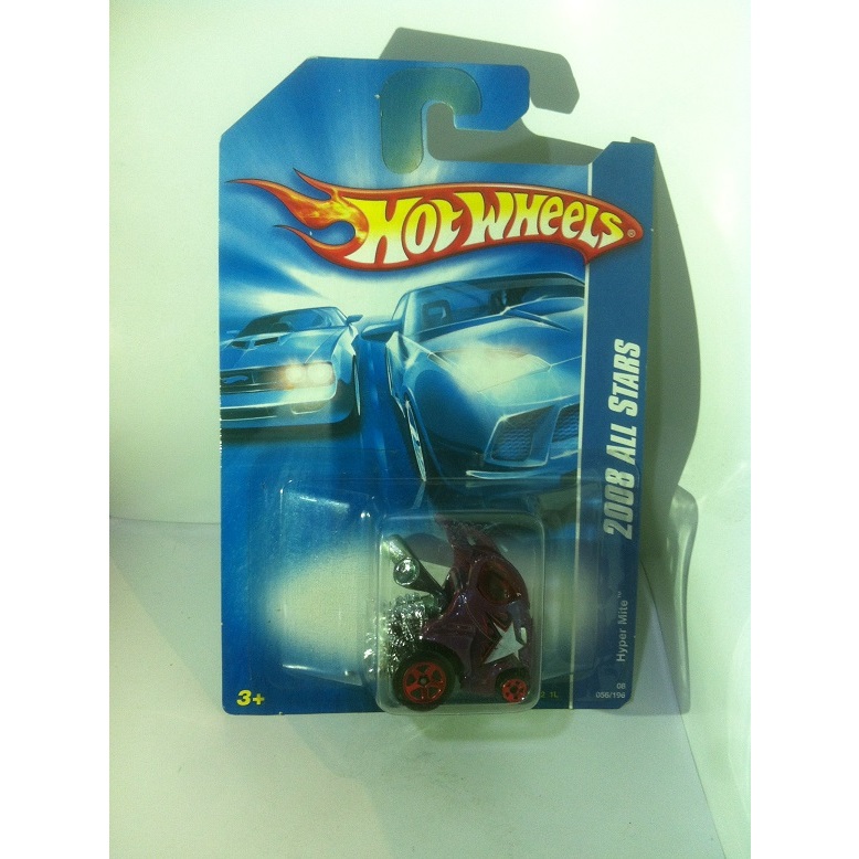 Hot Wheels. 2008 All Stars Series - 16. Hyper Mite. Light Pearl Purple Unpainted Pipes AKTA by MATTE