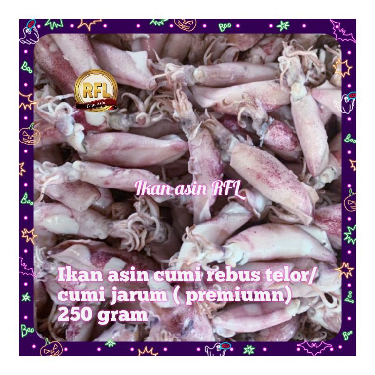 

Splash ikan asin cumi asin cumi rebus telor premium 25 gram