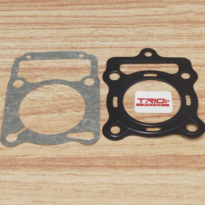 gasket topset viar 150cc 200cc radiator perpak paking top set - sedia onderdil motor roda tiga viar 