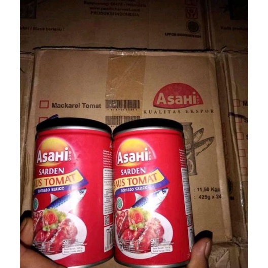 

PROMO SALE Paket 5 pcs Sarden ASAHI BILTAN155gr Saus Tomat ex 225