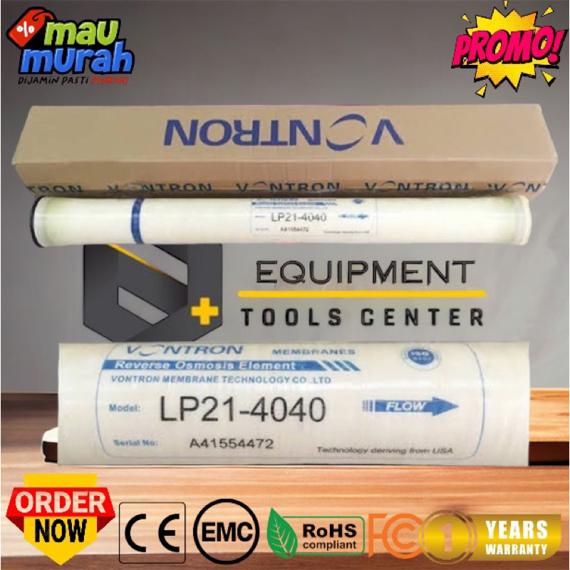 Membran Ro 2400 Gpd Membran Ro 4040 Membran Ro 2000 Gpd Vontron LP-21