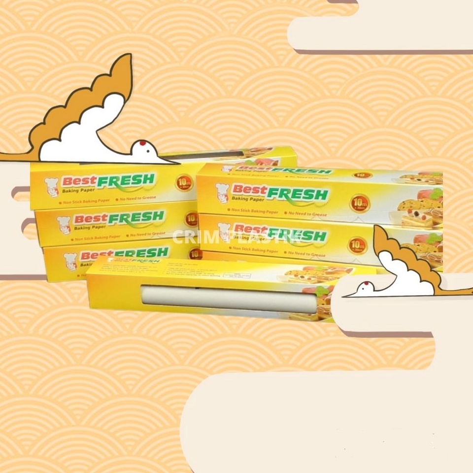 

DISKON Best Fresh Baking Paper Roll 3 cm x 1 M Original Best Fresh