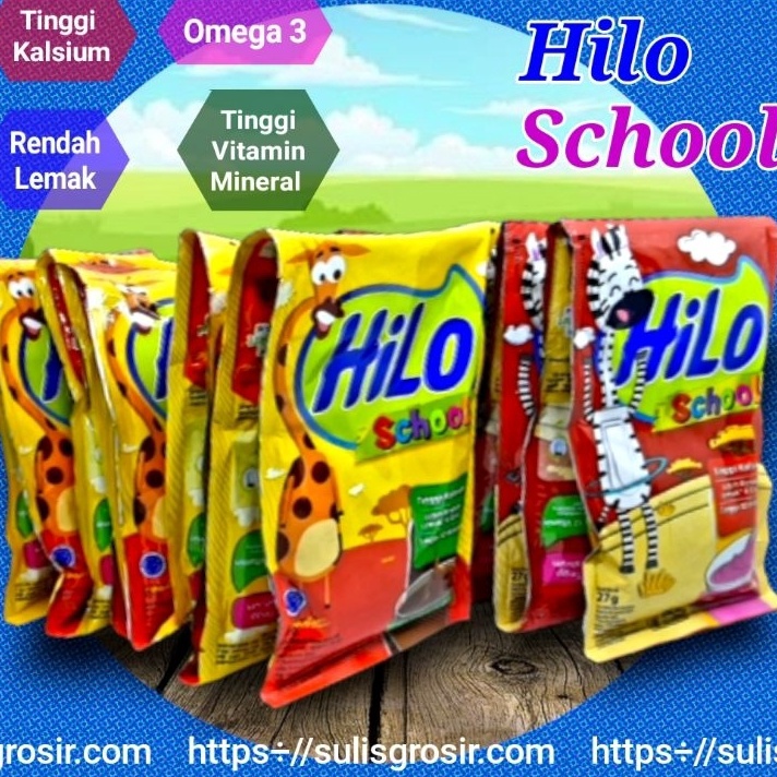

Jangan Sampai Kehabisan Hilo School 1 Renceng Isi 1 Sachet