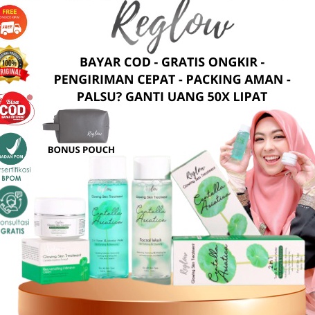 ORIGINAL BISA COD REGLOW Glow Skin Treatment Skincare Original Glowing Whitening Beauty Series Peraw