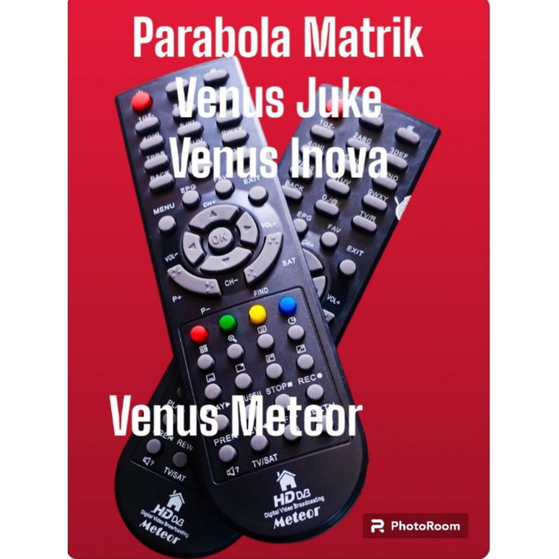 REMOTE RECEIVER PARABOLA VENUS METEOR VENUS JUKE VENUS INOVA koHD