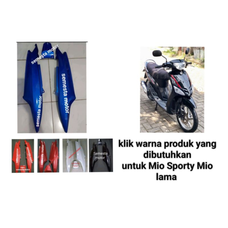 Cover bodi Mio sporty Mio New Mio lama merah maroon Cover bodi Mio sporty mio new Mio lama merah cab